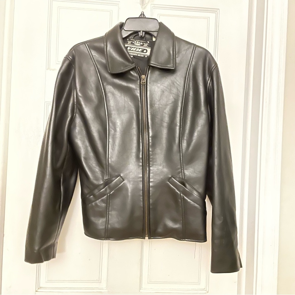 Urban Vibe Black Polyester Jacket S